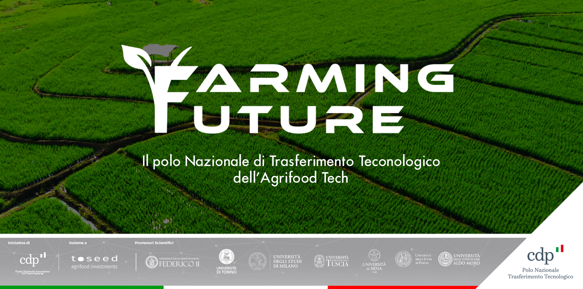 FARMING FUTURE | Il Polo Nazionale di Trasferimento Tecnologico dell'Agrifood Tech